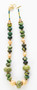 Chrysocolla & Moroccan Berber Amber Necklace Set  