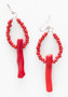 Red Stick Coral Necklace Set 