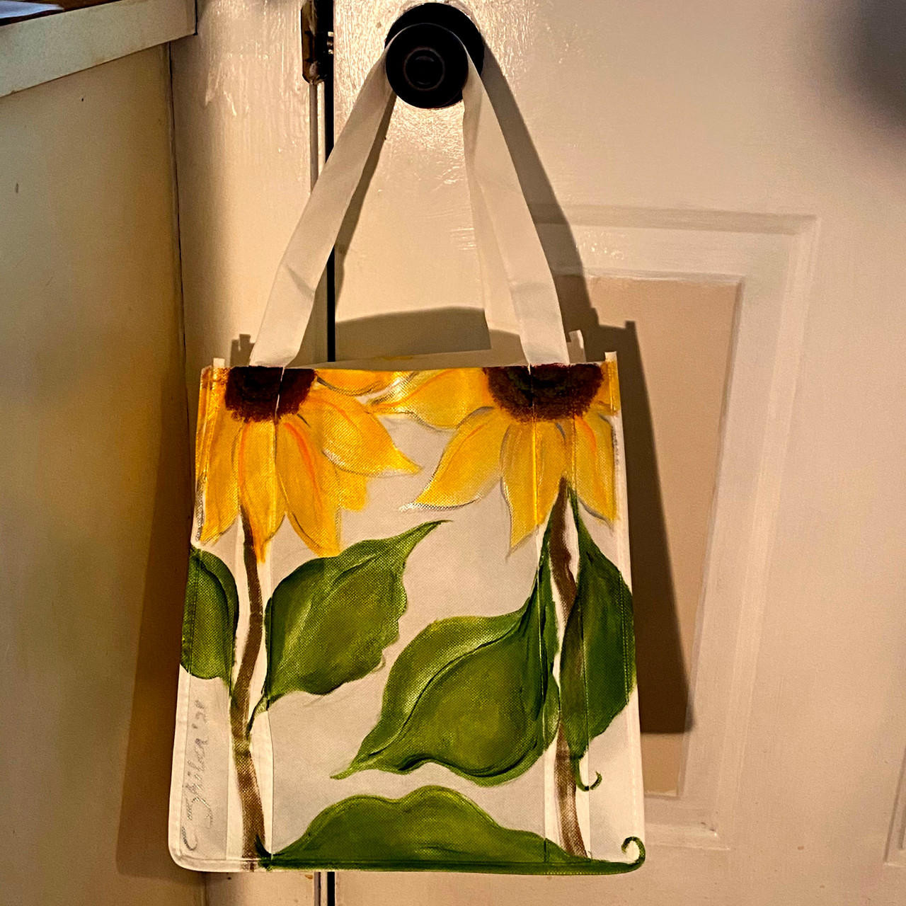 Hand Painted Saffi Handbag