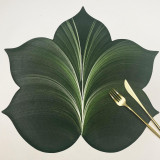 Carole Shiber Designs Add a 5 Point Fountain Leaf - Pine with Frost 