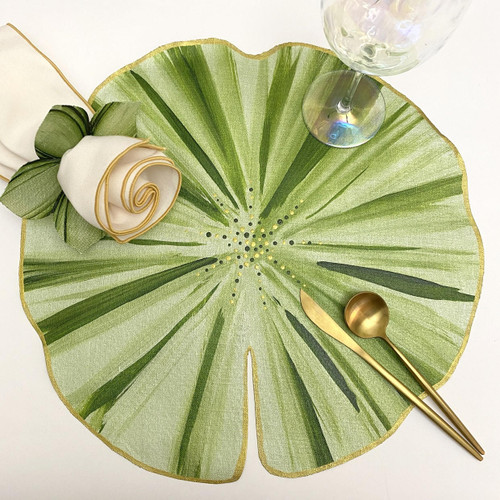  ARTPrints Lilypad Placemat, Sage  