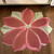 Carole Shiber Designs Poinsettia Floor Mat 