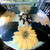  Glorious Sunflower & Leaf Table 