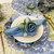 SculpTable Linen Basket, Blue Petals