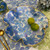  SculpTable Linen Basket, Blue Petals 