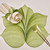 Carole Shiber Designs 5 Point Fountain Leaf - Mint 