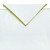 Add a White/Honeydew Trimmed Napkin, close-up of a white napkin with a honeydew green border detail.