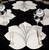 7 Point Leaf - White/Silver Carole Shiber Designs, table setting with leaf-shaped placemats and elegant glassware.