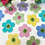 Carole Shiber Designs One Dozen Flower Power Coasters