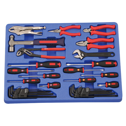 Genius Tools Plier & Screwdriver Wrench Set 35 Pc MS-035MS