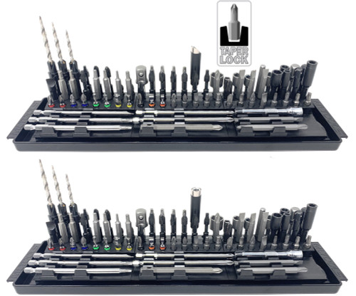 MLTOOLS Tool Drawer Organizer Tray - 10-Compartment Home & Garage Tool Tray  - Stackable Workbench Toolbox Organization Holder for Small Parts