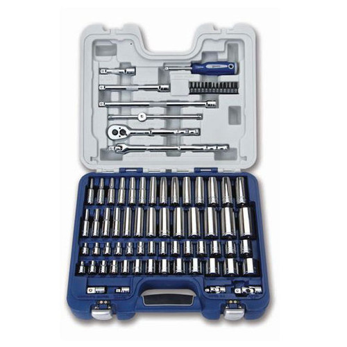 Williams Tools SAE & Metric 6 & 12 Point 3/8" Drive Deluxe Tool Set 79-Pcs 50607