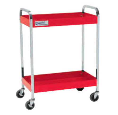 Williams  2 Shelves Service Cart Red 50722