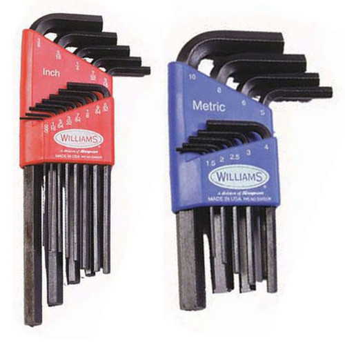 Hand Tools - Socket and Drive Tools - Hex Keys - SAE Size - Hex