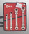 Genius Tools SAE Double Flex Head Gear Wrench 4 Pc Set GW-7704S