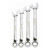 Williams Tools SAE Reversible Ratcheting Combination Wrench Set WS-1164RC