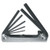 Williams Tools SAE / Metric Folding Hex Key Sets 7-Pcs  MWS-47