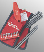 Genius Tools Slotted & Philips Screwdriver Bit Set 21 Pc SB-221SP