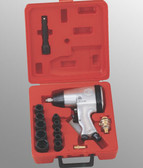 Genius Tools Metric 1/2" Drive 230 Ft-Lbs Impact Wrench Set 16 Pcs TF-416K1