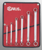 Genius Tools SAE Box End Wrench 6 Pc Set DE-706S