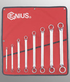 Genius Tools SAE Box End Wrench 8 Pc Set DE-708S