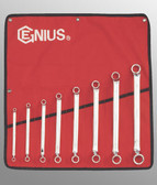 Genius Tools Metric Box End Wrench 8 Pc Set DE-708M