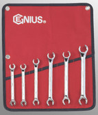 Genius Tools Metric Flare Nut Wrench 6 Pc Set FN-006M