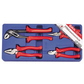 Genius Tools General Purpose Pliers 4 Pcs Set CP-5804