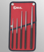 Genius Tools Long Taper Lin Up Punch 5 Pcs Set PC-565LU