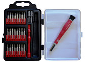 MLTOOLS 28 in 1 Precision Multi-Magnetic-Bit Screwdriver Set PS8008