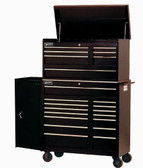 Williams 1 Shelf 37" Commercial Side Cabinet Black 50855B ( Top Chest & Roll cabinet NOT included)