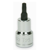 Williams Tools 3/8" Drive Tamper-Resistant Torx Bit Sockets 7 Sizes Available ( From T25 to T50)