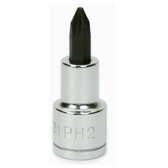 Williams Tools 1/2" Drive PhillipsScrewdriver Bit Sockets 3 Sizes Available ( From #2 to #4)