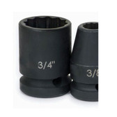 Williams Tools Metric 1/2" Drive Shallow Impact 12 Point Sockets 26 Sizes Available ( From 10MM to 36MM)