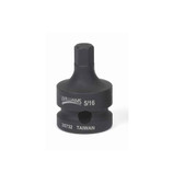 Williams Tools SAE 1/2" Drive One Piece Impact Hex Bit Drivers7 Sizes Available ( From 1/4" to 5/8")