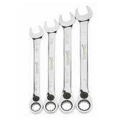 Williams Tools SAE Reversible Ratcheting Combination Wrench Set WS-1164RC