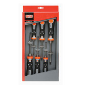 Bahco Tools XHD Phillipså¨ Screwdriver Set w/ Hex Blades & Bolsters 6-Pcs 202,020