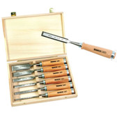 Bahco Tools Wood Chisels 6-Pcs Set in Wooden Box 425-083