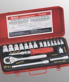 Genius Tools Star Hand Socket 19 Pc Set TX-2319