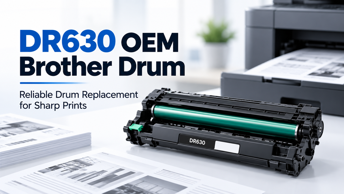 DR630 OEM Brother Drum: Reliable Drum Replacement for Sharp Prints
