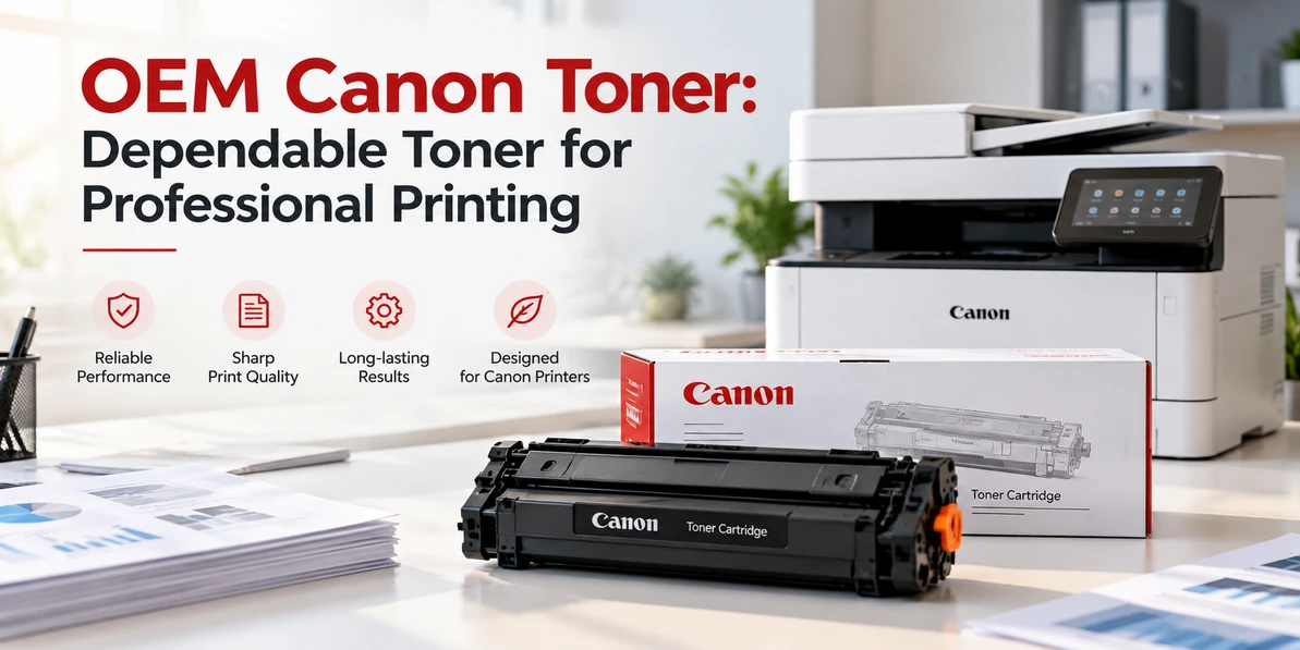 OEM Canon Toner: Dependable Toner for Professional Printing