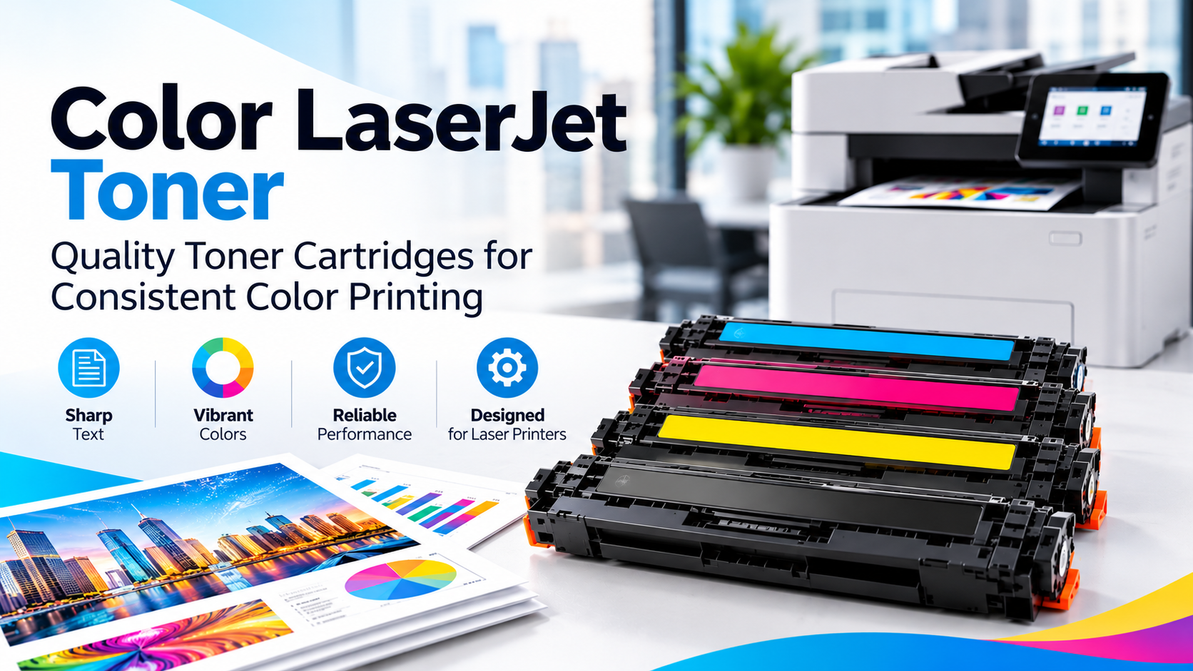 HP Color LaserJet Toner – Quality Toner Cartridges for Consistent Color Printing