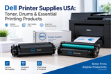 Dell Printer Supplies USA: Toner, Drums & Essential Printing Products