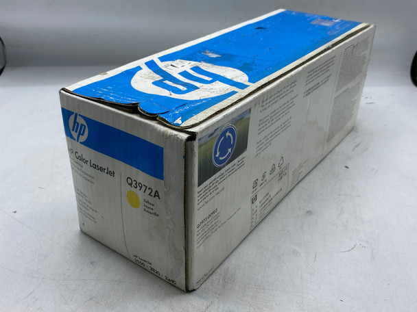HP Q3972A Yellow Toner Cartridge