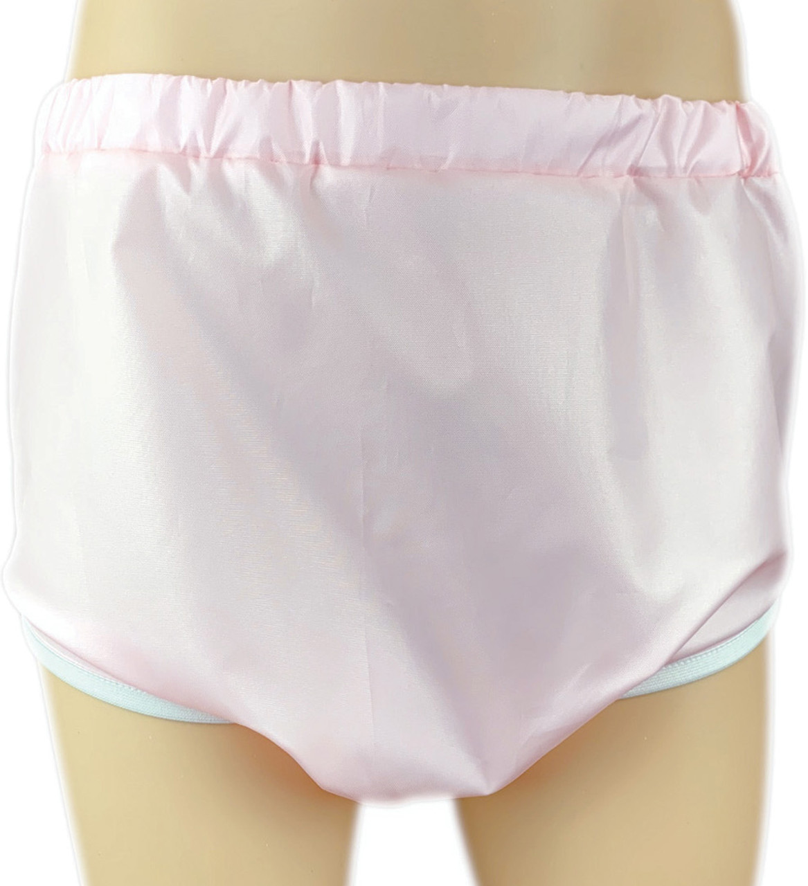 Cuddlz Pink Adult Crinkle Bum Pull Up Pants ABDL Incontinence Briefs