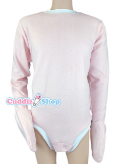 New long sleeve options and mitten sleeve options launched today on all our fleece and wincyette onesies