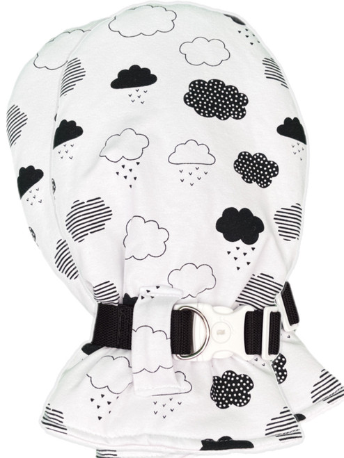 Black Cloud Cuddlz Stretch Fabrics Adult Baby Locking Padded Mittens with lockable Wrist Straps ABDL Black Cloud Cuddlz Stretch Fabrics Adult Baby Locking Padded Mittens with lockable Wrist Straps ABDL