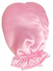 Pink Satin Adult Baby Mittens - Cuddlz padded abdl shiny satin mittens