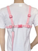 Cuddlz Pink adult baby reins ABDL Harness