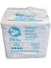 Drydayz by Cuddlz One Tape Each Side White Adult Nappies / Diapers Size Large to Extra Large XXL abdl nappy for adults fetish pack of 10
